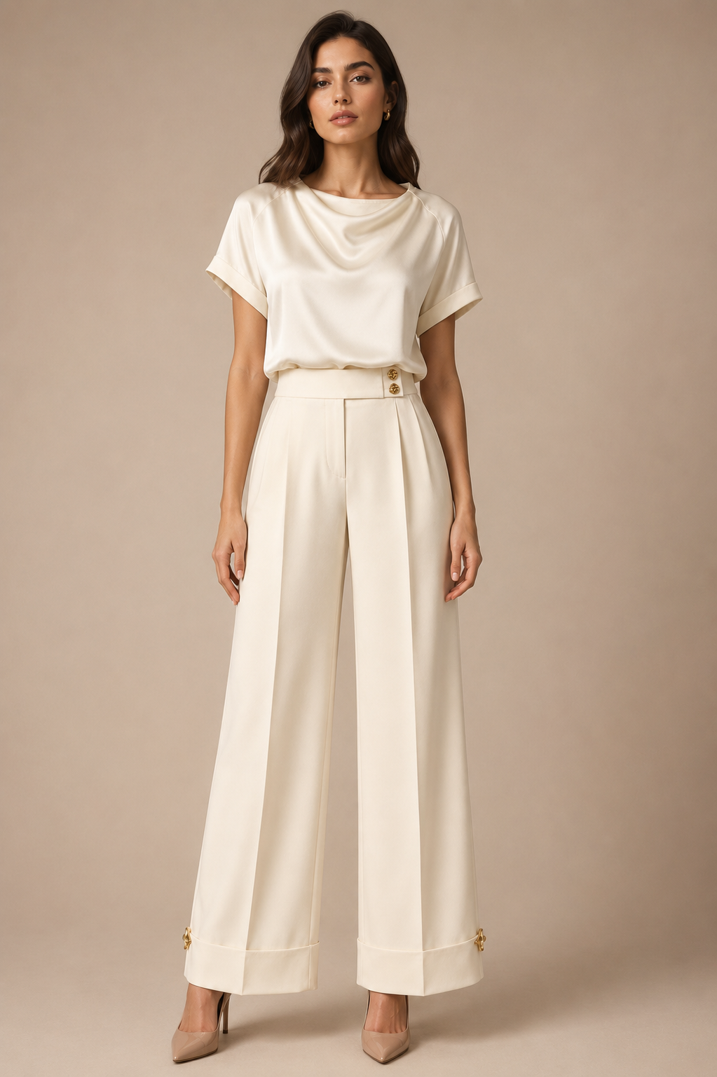 Signature Blouse & Trousers Set