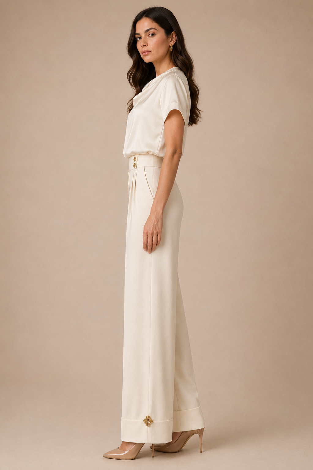 Signature Blouse & Trousers Set