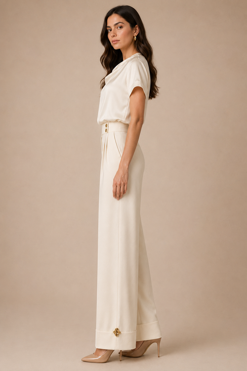 Signature Blouse & Trousers Set