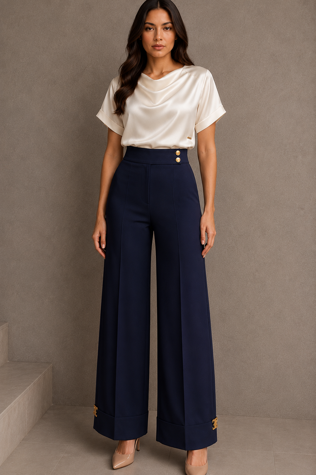 Avenue Noir Signature Blouse