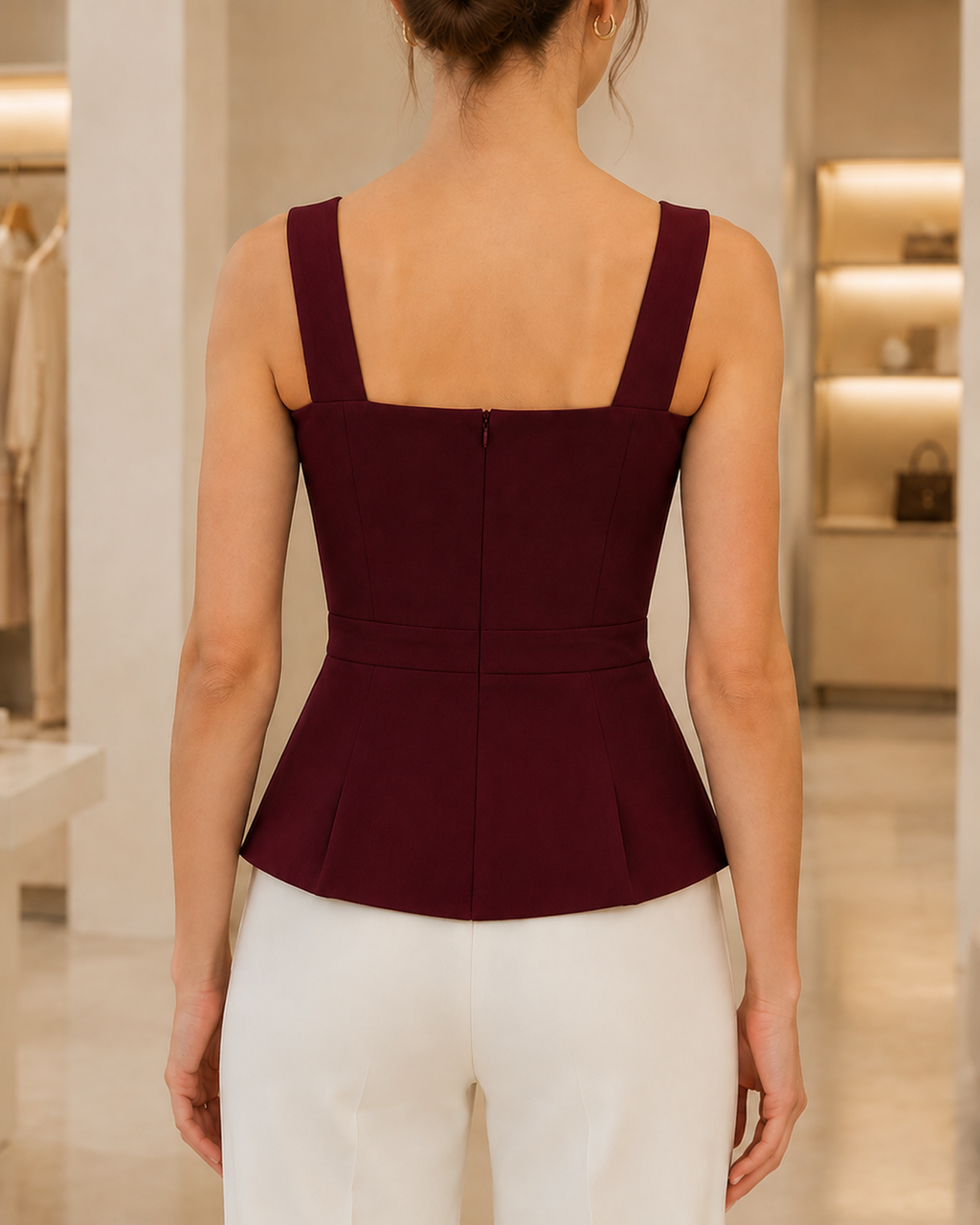Saphir Sculpt Vest Top