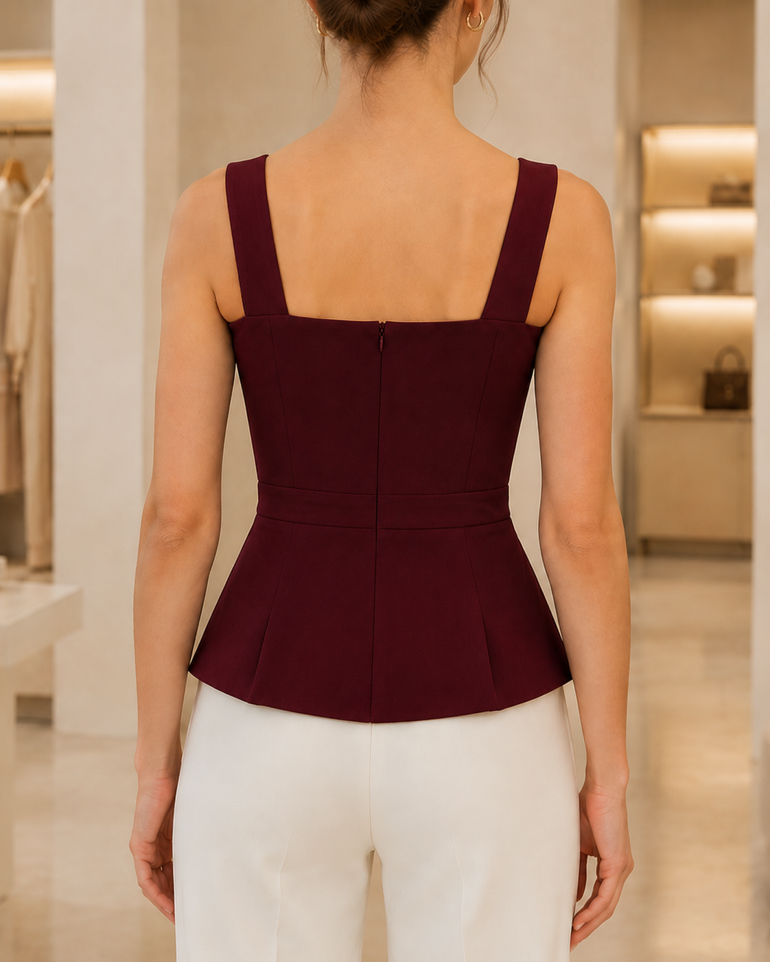 Saphir Sculpt Vest Top