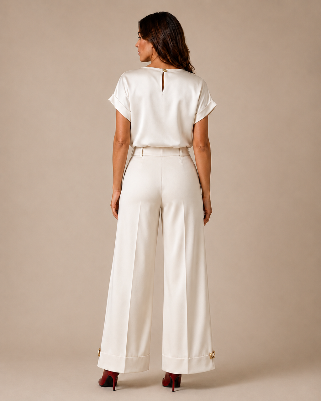 Signature Blouse & Trousers Set