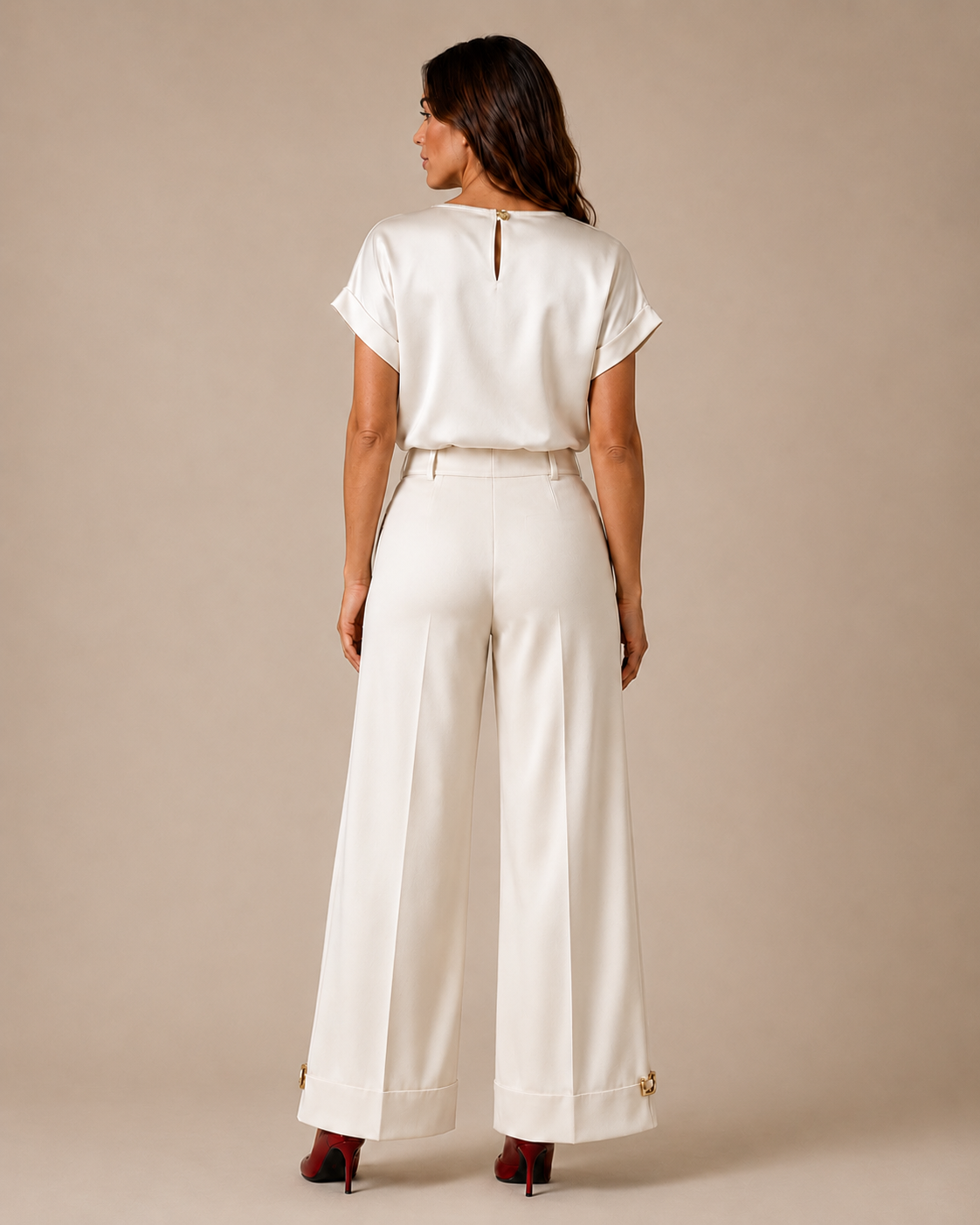 Signature Blouse & Trousers Set