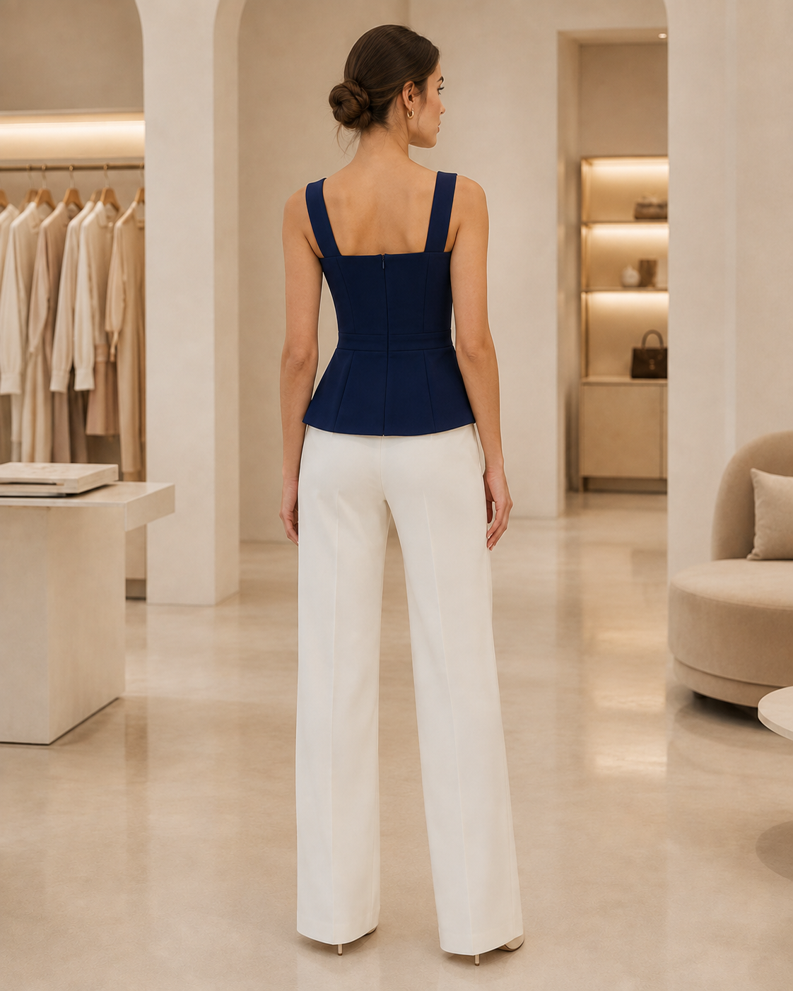 Saphir Sculpt Vest Top